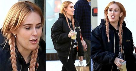 Rumer Willis i jej doczepione warkocze spacerują po Beverly Hills