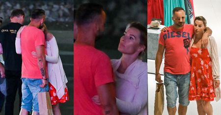 Wtulona w tors nowego chłopaka Sylwia Gruchała buszuje po centrum handlowym (ZDJĘCIA)
