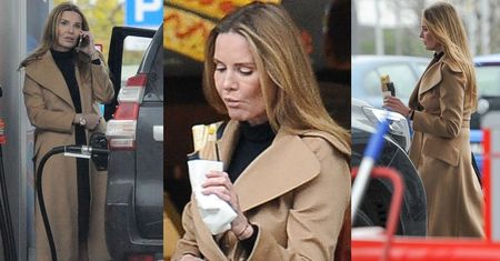 Pędząca Hanna tankuje i hot doga konsumuje (ZDJĘCIA)