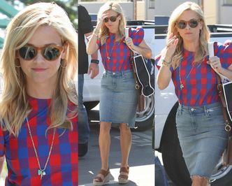 Reese Witherspoon w bluzce swojego "projektu"
