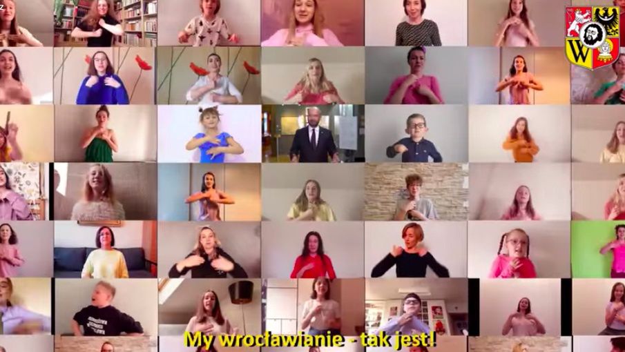 Fragment teledysku do piosenki "My wrocławianie"