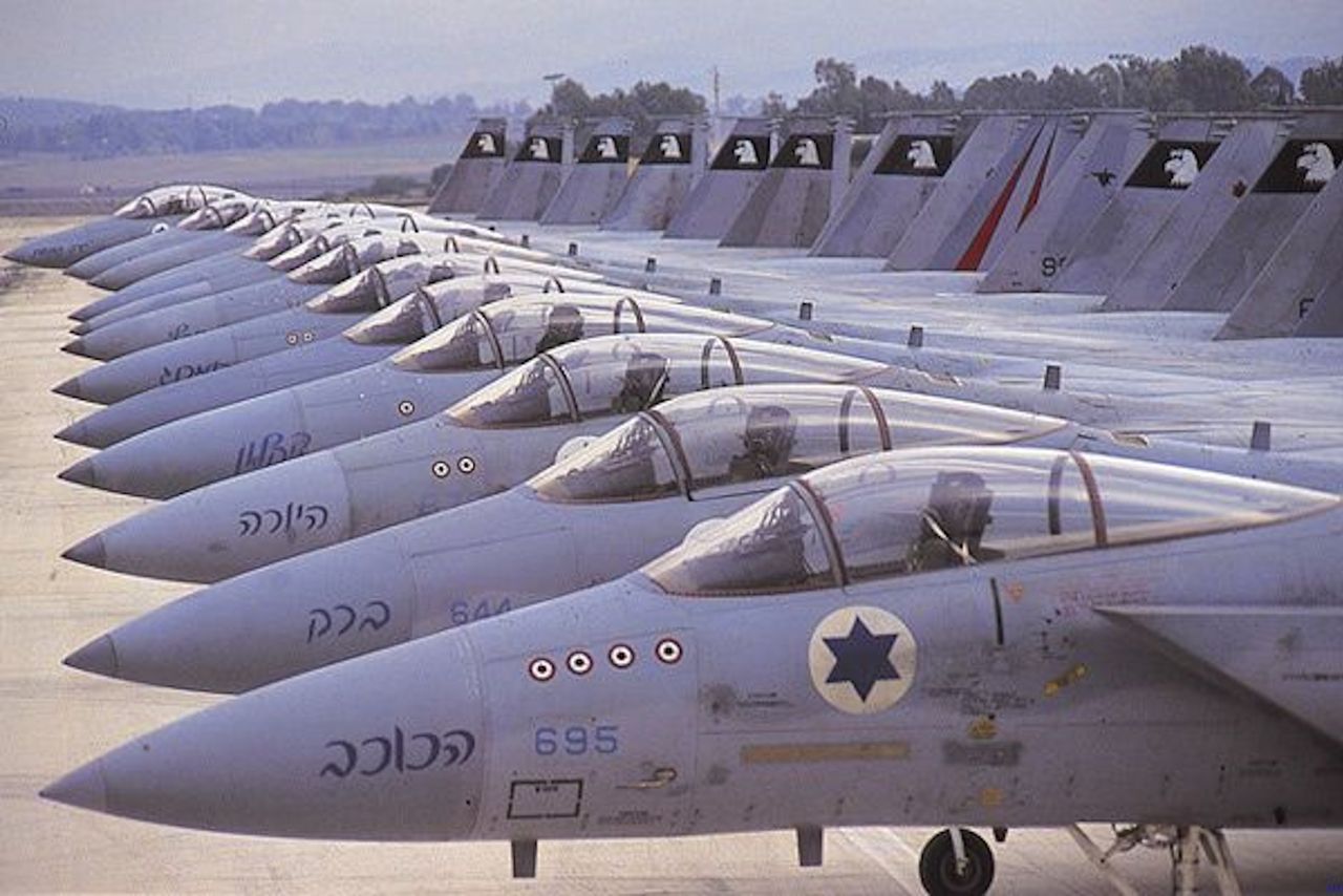 Israeli F-15 planes