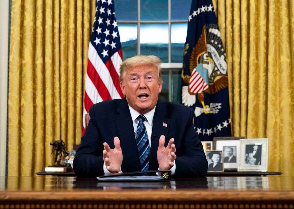 Trump's fortune. He enters the White House with billions.