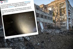 Ukraińcy znaleźli salę tortur. Wstrząsające, co odkryli na ścianie