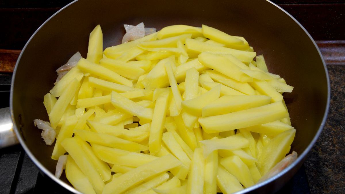 Domowe frytki - Pyszności