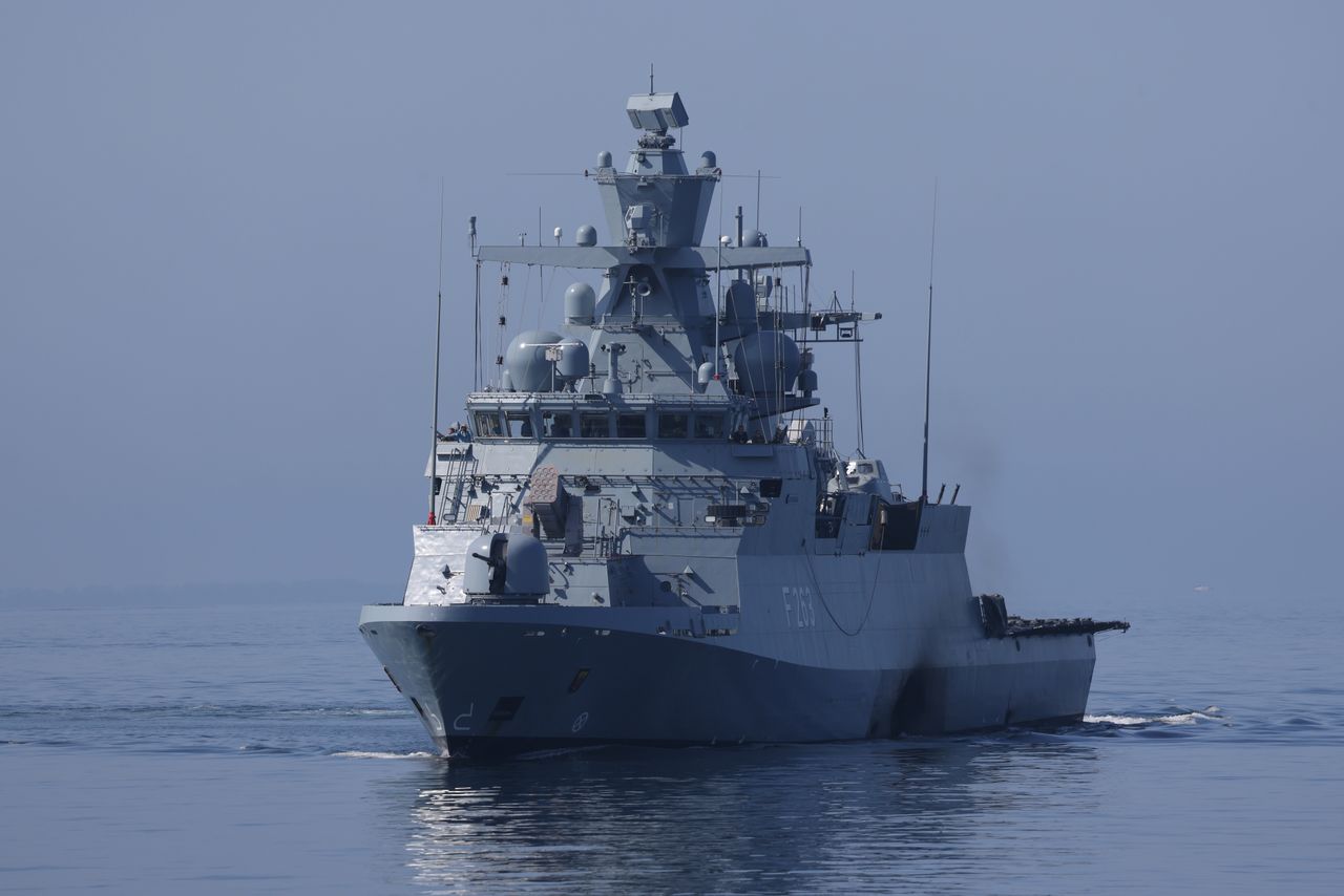 Deutsche Kriegsmarine. Symbolisches Foto