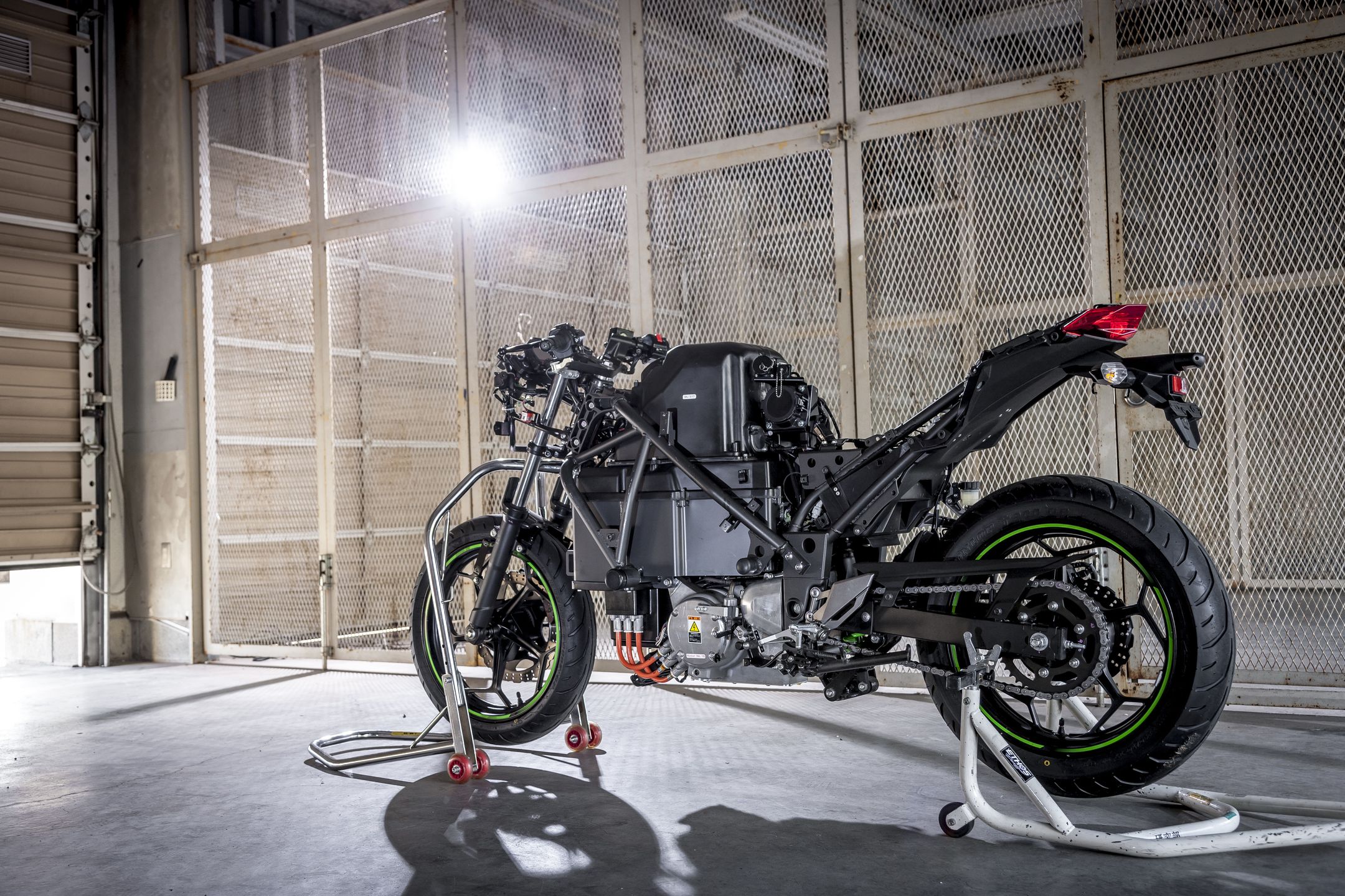 Elektryczny motocykl Kawasaki