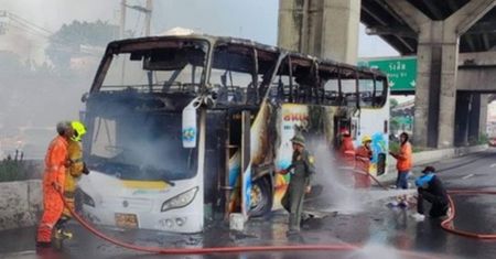 W płonącym autobusie zginęło ponad 20 dzieci. Tragedia w Tajlandii