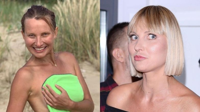 Joanna Moro pozuje w negliżu