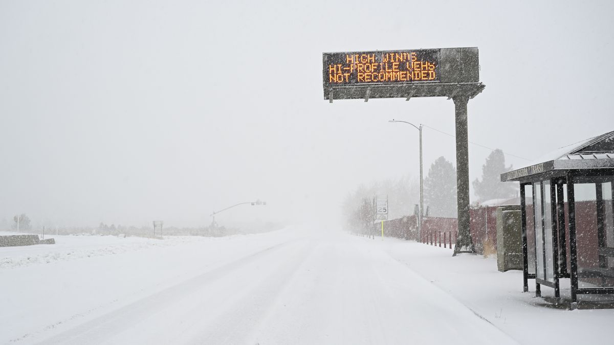 Burze śnieżne w USA