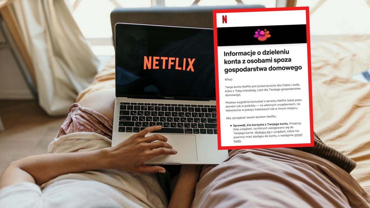 Dzielenie się kontem Netflix