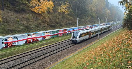 Zamieszanie w Gdańsku. Antywojenne murale zasłonięte