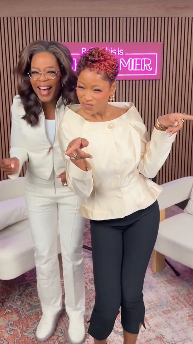 Oprah Winfrey i Keke Palmer