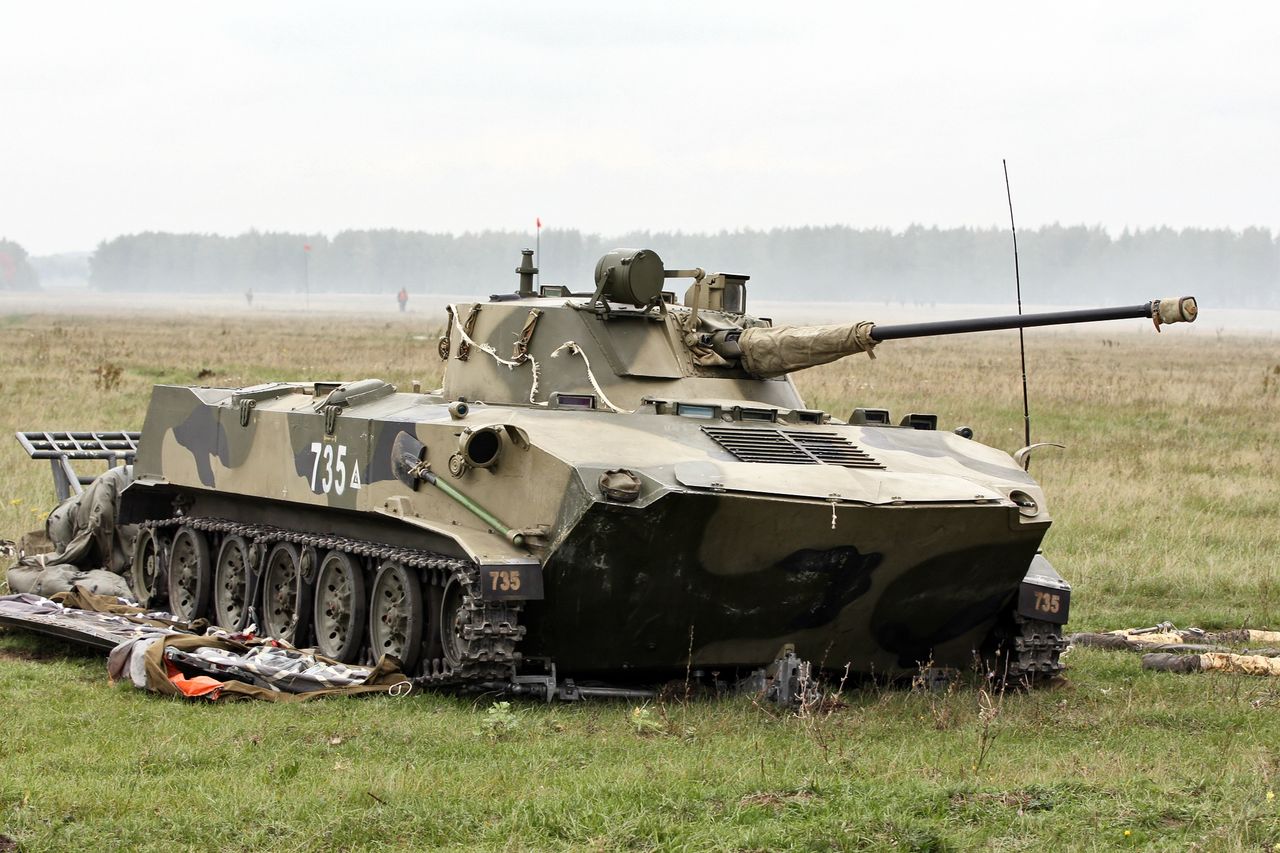 BMD-2 – transporter rosyjskich wojsk powietrznodesantowych. Jego pancerz to iluzja