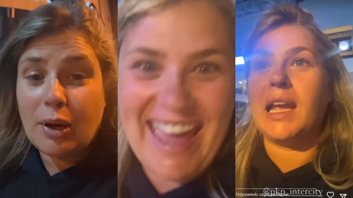 Elżbieta Romanowska relacjonuje koszmarną podróż PKP