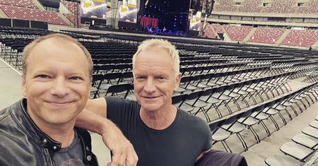 Sting zaprosił Macieja Stuhra na scenę podczas koncertu. "Nie mam słów"