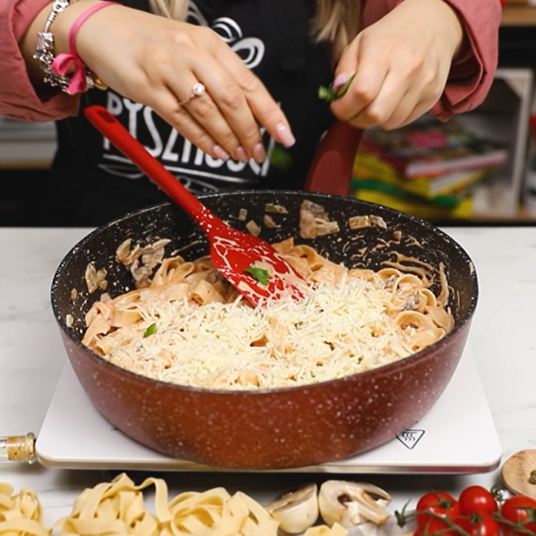 You can prepare the entire dish in one pan.