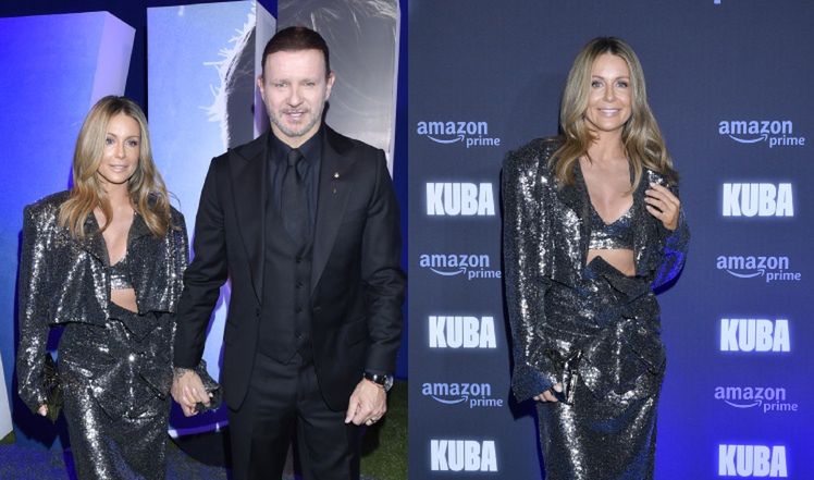 Małgorzata Rozenek-Majdan i Radosław Majdan na premierze filmu "Kuba"