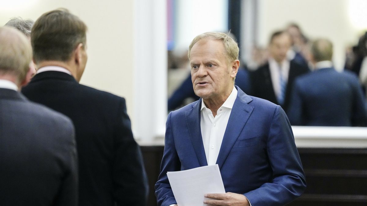 Posiedzenie rz?du
13.05.2025 Warszawa Posiedzenie Rady Ministrow fot. Marysia Zawada/REPORTER
N/z: Radoslaw Sikorski, Donald Tusk
Marysia Zawada/REPORTER