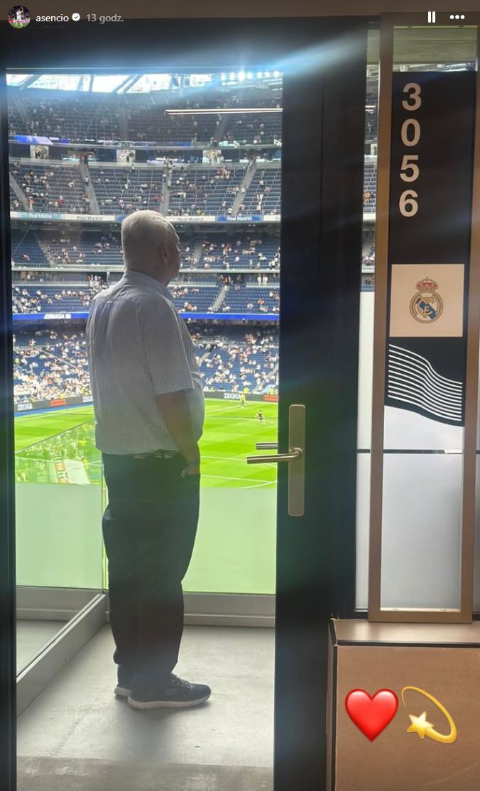 Raul Asencio poinformował o śmierci dziadka.