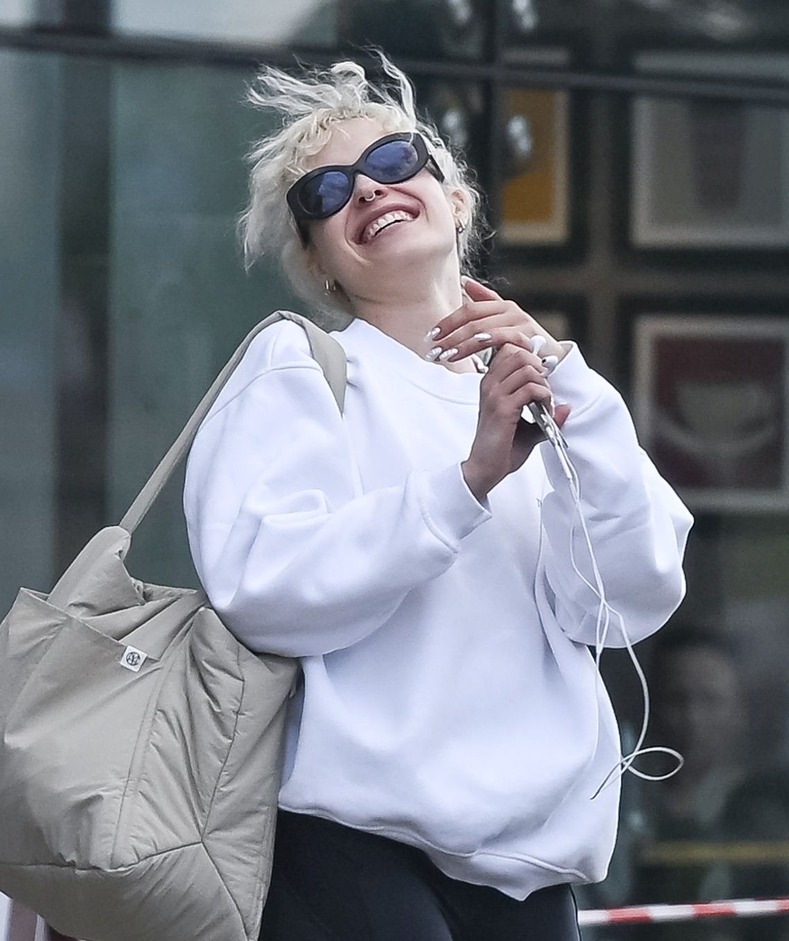 Helena Englert po treningu mknie na czerwonym świetle
