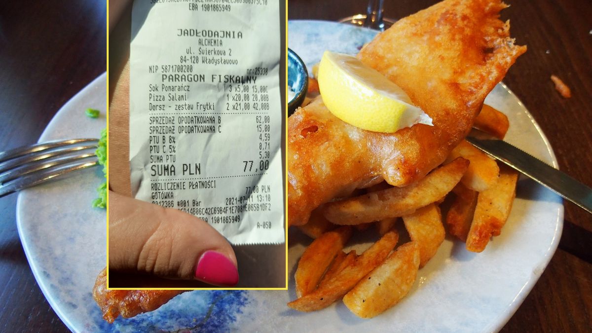 paragon za rybę nad morzem