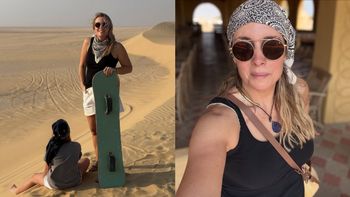 RZADKI WIDOK: Karolina Ferenstein-Kraśko kontynuuje egipskie wojaże z 9-letnią córką (ZDJĘCIA)