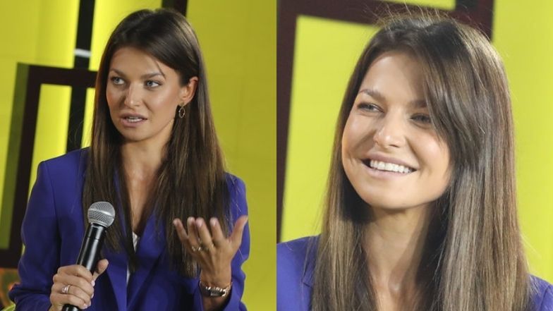 Anna Lewandowska dzieli się przemyśleniami na konferencji