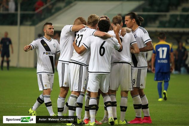 Legia nie miała większych problemów z wyeliminowaniem I-ligowca