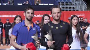 Pekao Szczecin Open: dekoracja finalistów gry pojedynczej (galeria)