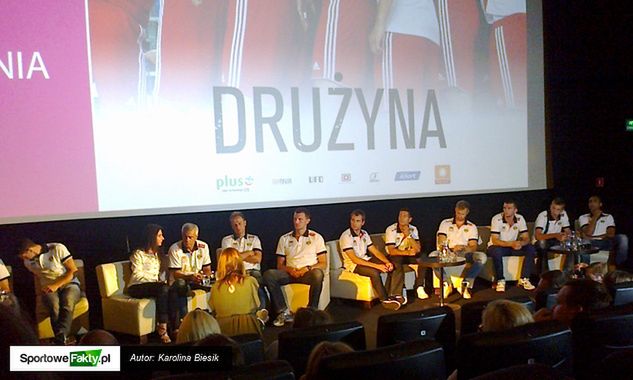 Lotos Trefl Gdańsk na premierze filmu "Drużyna"