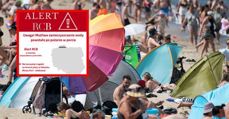Kilometrowa plama na Bałtyku. Wysłano pilny alert