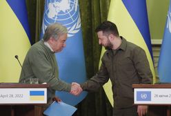 Ударні ракети по Києву під час візиту генерального секретаря ООН