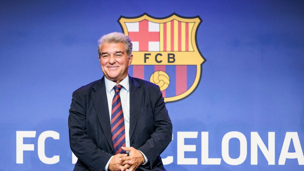 Getty Images / Javier Borrego / AFP7 / Na zdjęciu: Joan Laporta