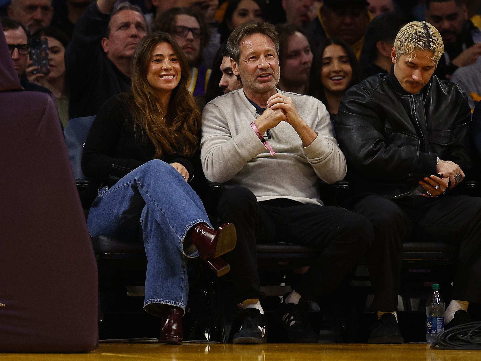 Monique Pendleberry i David Duchovny (2024)