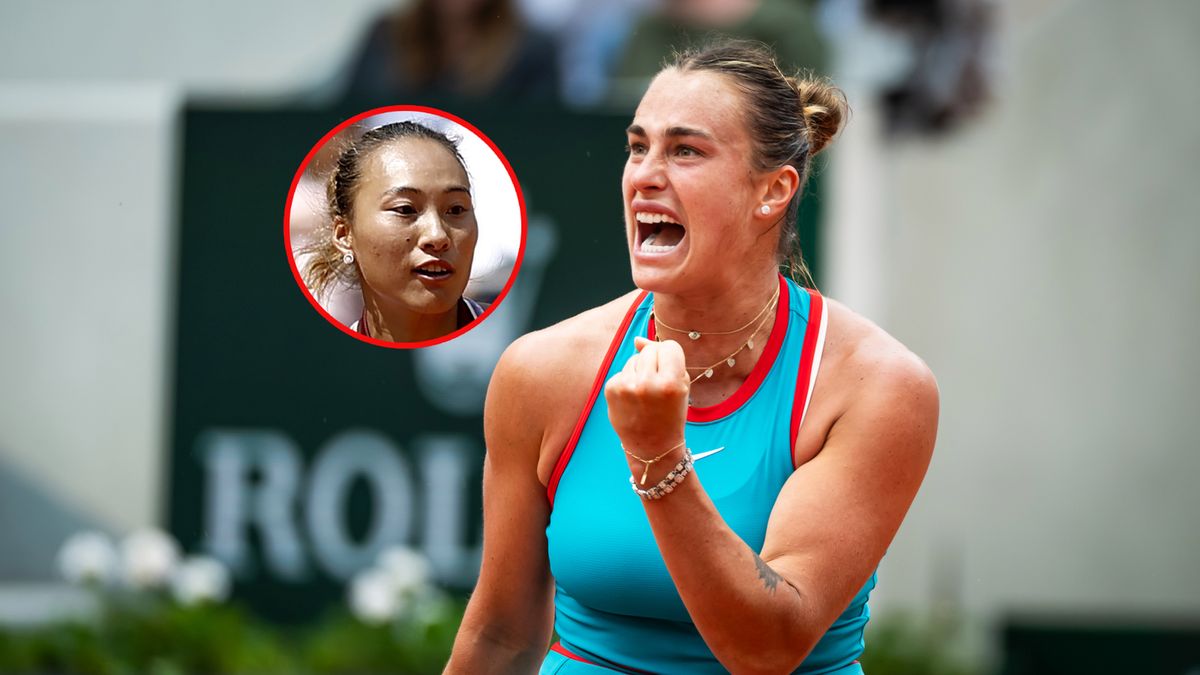 Getty Images / Robert Prange/PAP/EPA/Yoan Valat / Aryna Sabalenka i Qinwen Zheng