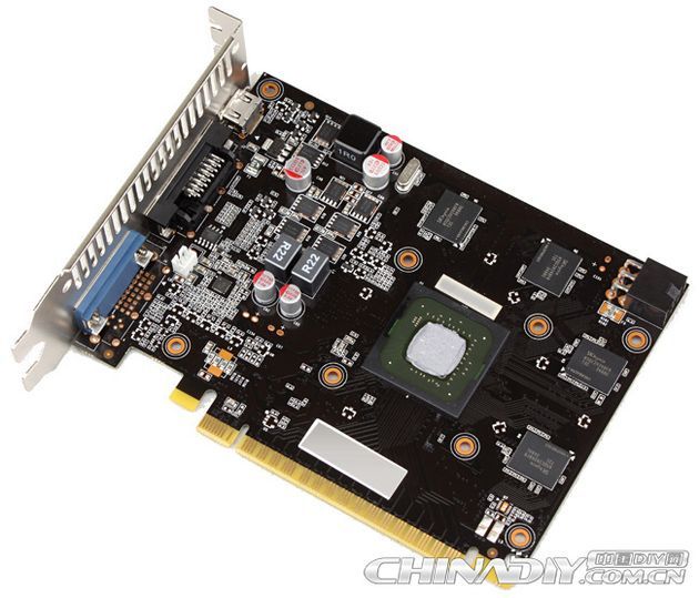 Nvidia GeForce GTX 750 karta graficzna zdjęcie - płytka drukowana