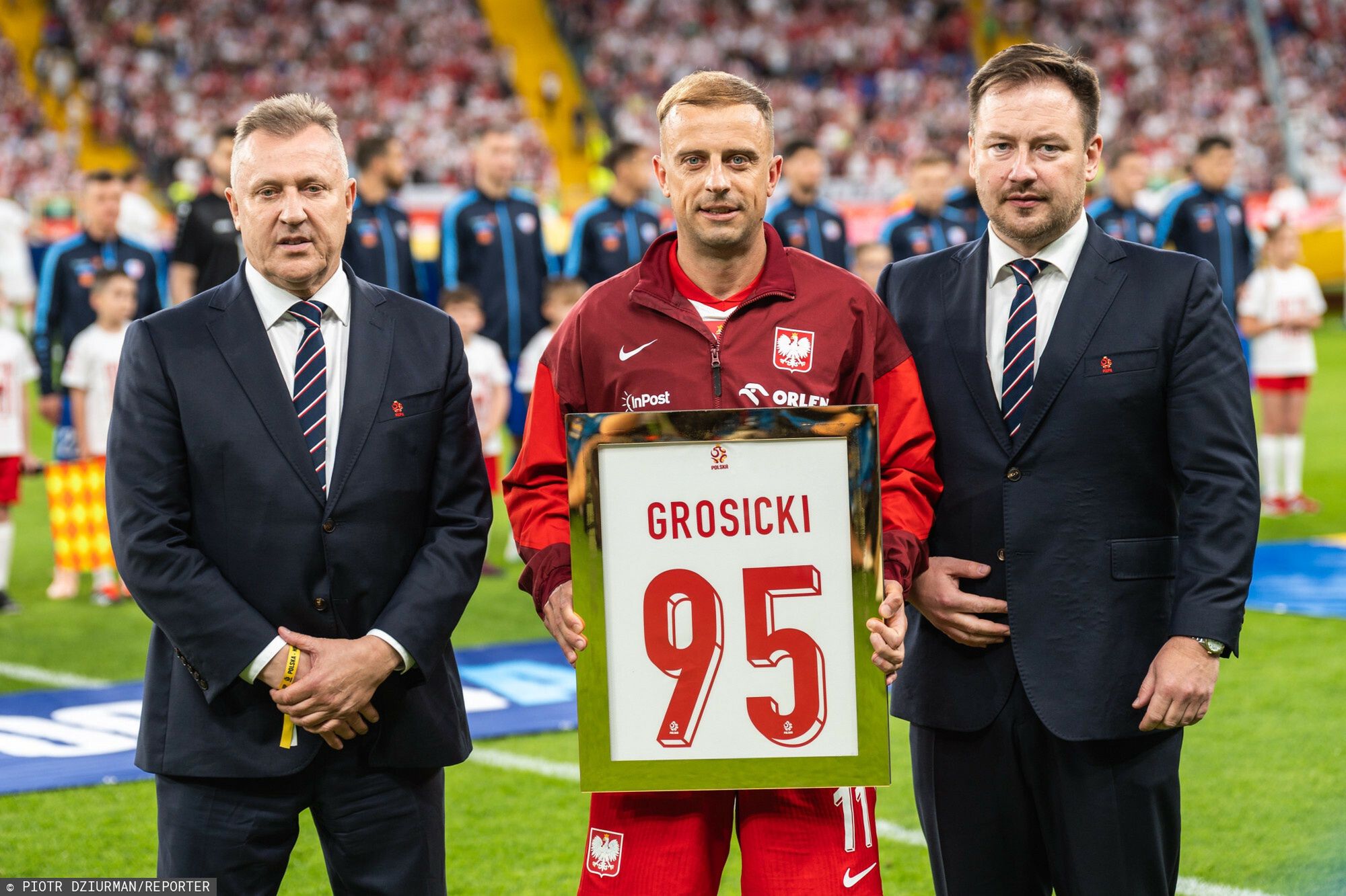 Pożegnanie Kamila Grosickiego