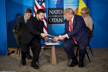 Zełenski o ultimatum Trumpa dla Rosji. "50 dni zabijania"