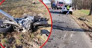 Tragiczny wypadek. 79-letni motocyklista nie żyje