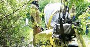 Rybnik. Wyjątkowe szczęście pilota. Wyszedł cało z lądowania w drzewach
