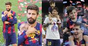 Messi i Pique z synami na meczu! Podobni? (ZDJĘCIA)