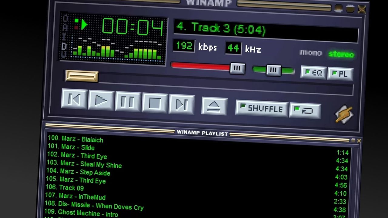 Klasyczny Winamp