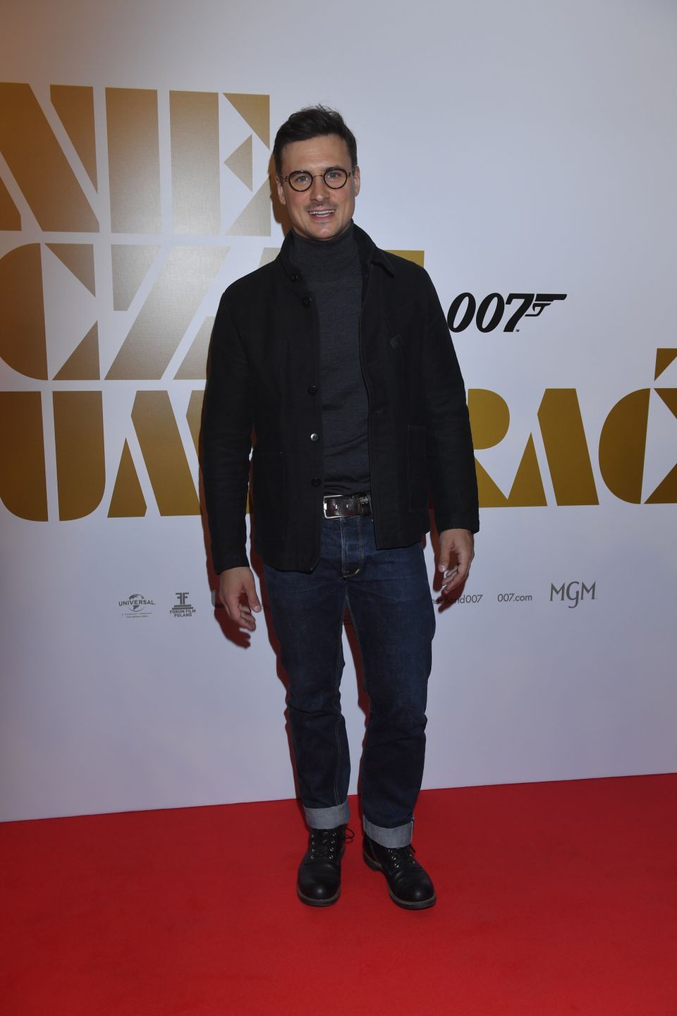Mateusz Damięcki - premiera filmu „Nie czas umierać”