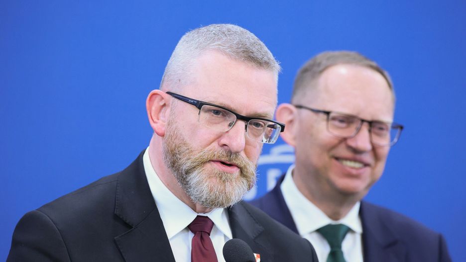 Grzegorz Braun i Roman Fritz