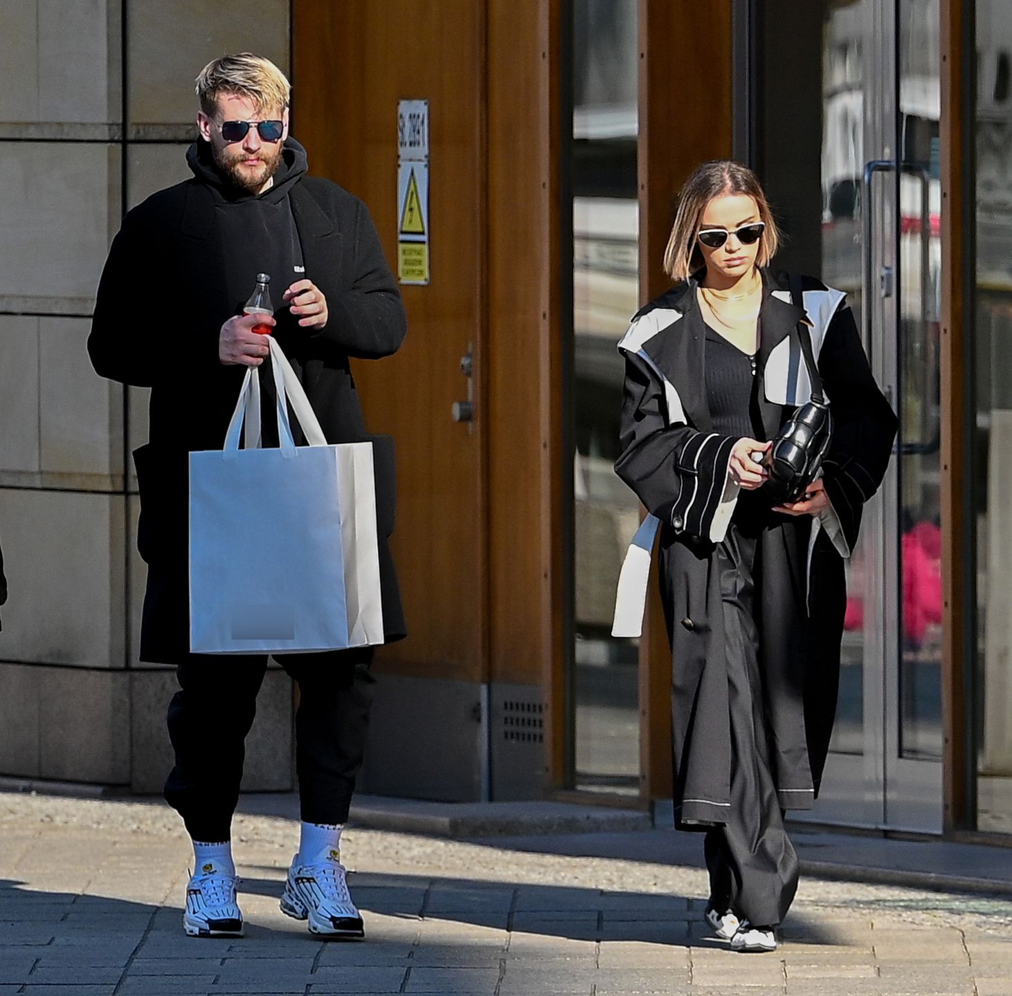Sebastian Fabijański i Maffashion na mieście 