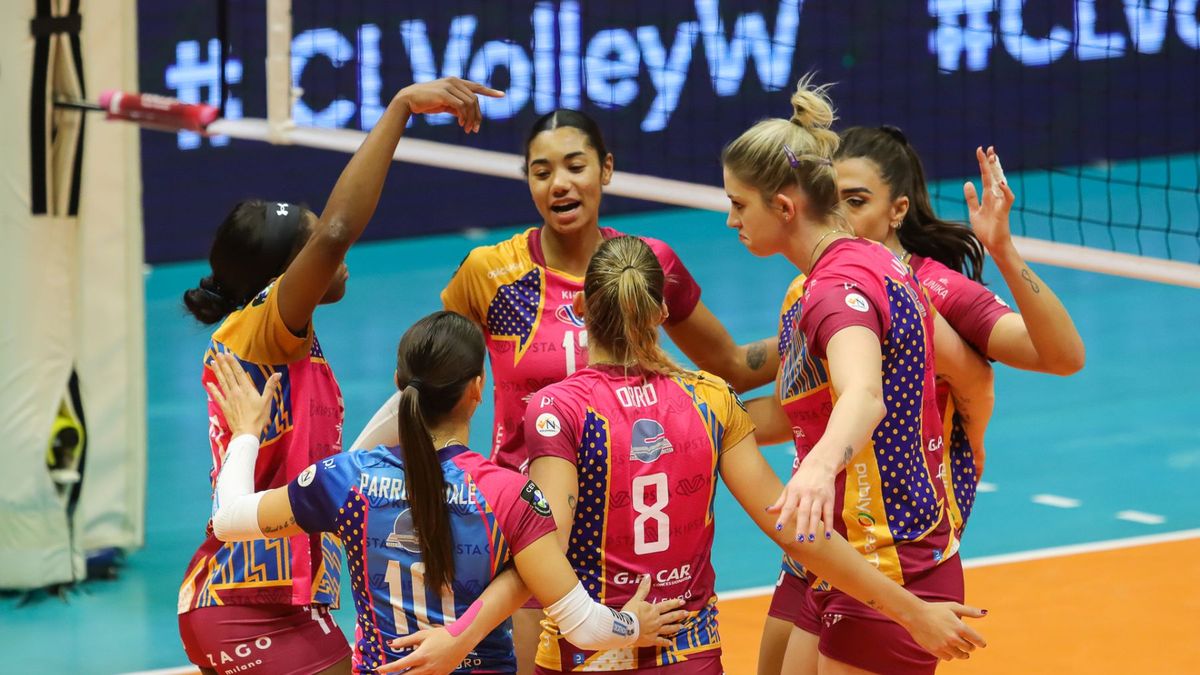 Materiały prasowe / CEV / Na zdjęciu: siatkarki Vero Volley Monza