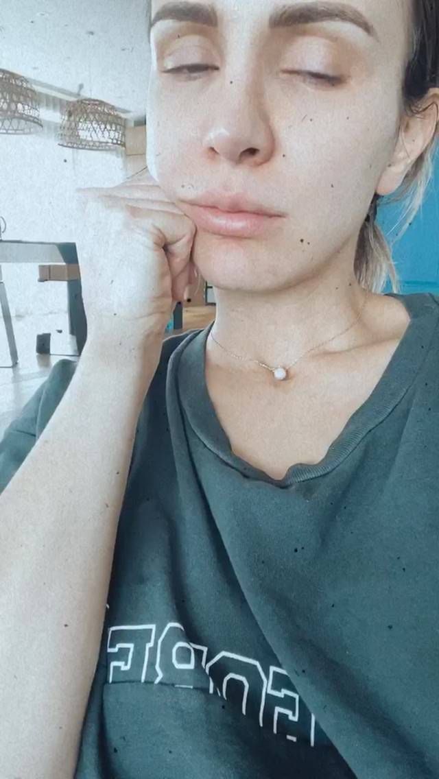 Sara Boruc - relacja na Instagramie