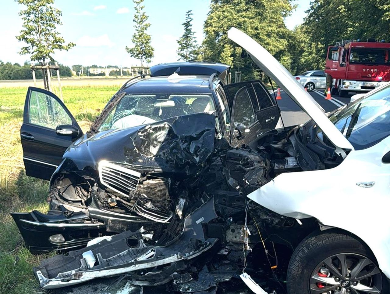 Zator: Spowodował wypadek i uciekł. Policjanci znaleźli go w pustostanie