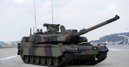 Czołg K2EX z systemem aktywnej obrony. Nie ma go w pojazdach kupionych przez Polskę